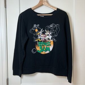 Space Jam x Freeze‎ Brand Late 1990s Era Pullover Sweatshirt 🪐🏀